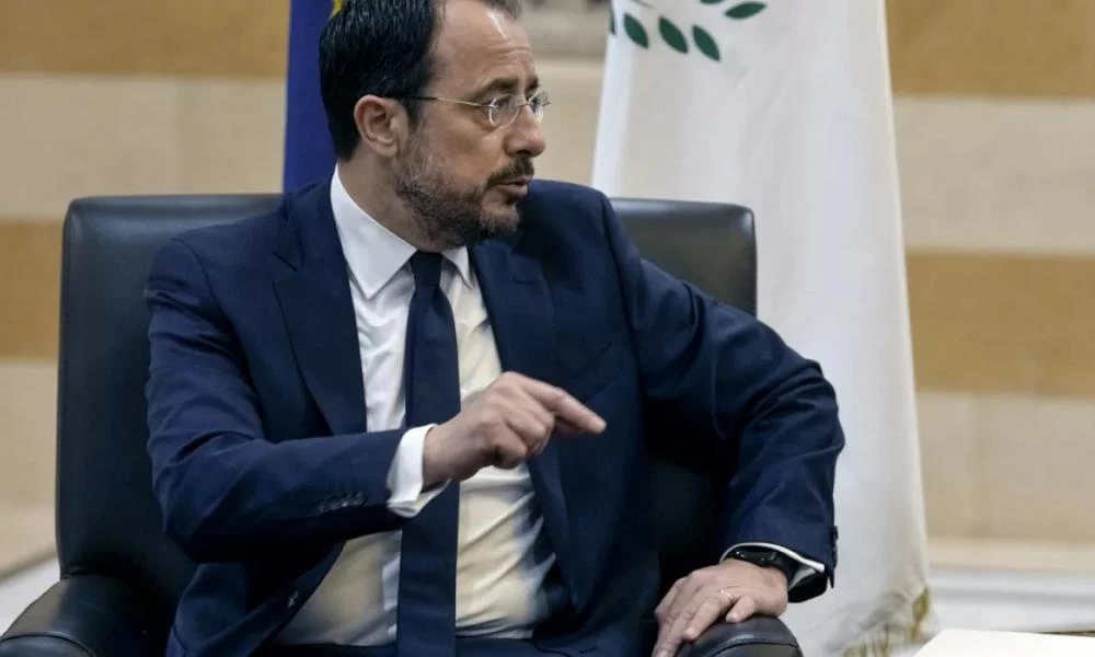 Συνάντηση Χριστοδουλίδη – Ολγκίν στο περιθώριο του Ευρωπαϊκού Συμβουλίου
